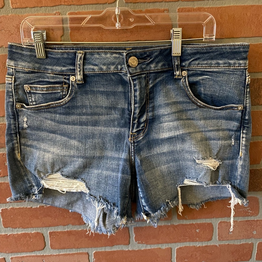American Eagle Mini Jean Shorts Size 14